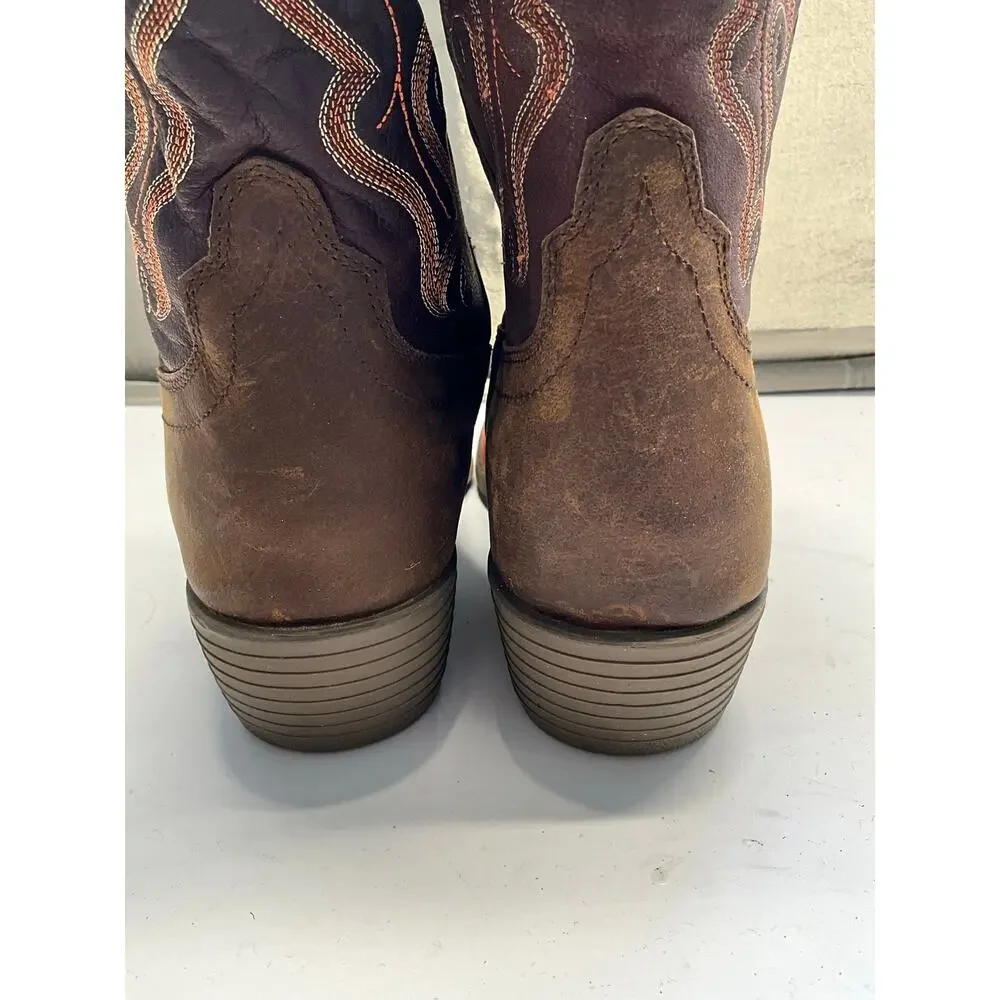 Men's Stampede Western Boots - Waxy Brown